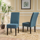 Pertica Dining Upholstered Armless Chairs (Set of 2) by HouseOfZazla