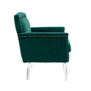 Accent Chair, Living Room Chair / leisure single sofa with acrylic feet