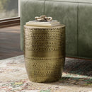 Johnsen - Handcrafted Large Metal Accent Table by Unique Piece Furniture