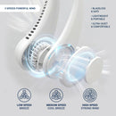 Rechargeable Neck Fan, Portable Bladeless Personal Fan by HouseOfZazla