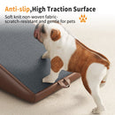 (UPGRADED) Dog Stairs for Small Dogs and Cats - Foldable Wooden Pet Ramp by HouseOfZazla