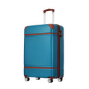 20 IN Luggage 1 Piece with TSA lock, Lightweight Suitcase Spinner Wheels,Carry on Vintage Luggage,Blue