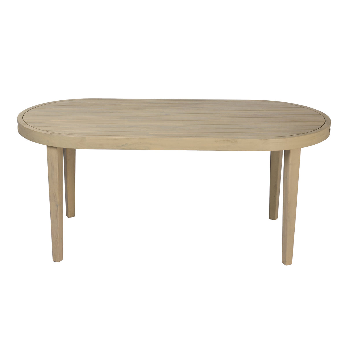 7-Piece Outdoor Acacia Wood Dining Set, photo 8 of 10
