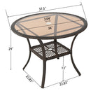 Outdoor Resin Table