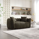 Cozy Beanbag Chair With High Resilience Foam Core For 2 by Unique Piece Furniture