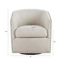 Luxurious Chair With 360 Degree Rotation by Unique Piece Furniture