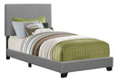 Bed, Upholstered, Transitional by HouseOfZazla