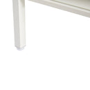 Modern Rattan Coffee Table with Sliding Door
