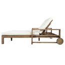 TREXM 1-Piece Farmhouse Wooden Outdoor Sunbed for 2 by HouseOfZazla