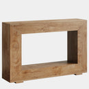 Narrow Entryway Storage Console Table With Open Shelf by HouseOfZazla