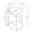 Counter Height Stools (Set of 2) - Gray by HouseOfZazla