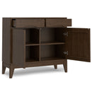 Harper - Entryway Storage Cabinet - Walnut Brown by HouseOfZazla