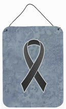 Black Ribbon for Melanoma Cancer Awareness Wall or Door Hanging Prints AN1216DS1216