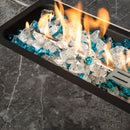 Outdoor Propane Fire Pit Table - Brown by HouseOfZazla