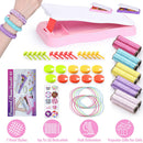 Bracelet Making Kit DIY Arts and Crafts Toys Kids Travel Activity Set Birthday Gifts For 6 7 8 9 10 11 12 Year Old Girls
