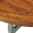 Lancaster - Round Dining / Gathering Table With Adjustable Height - Walnut by Unique Piece Furniture