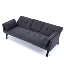 Sofa Bed With Foldable Design And Cup Holder