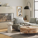 Boyd - Accent Table - White Wash