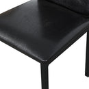 Metal Frame Dining Seats (Set of 4) - Black by HouseOfZazla