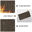 3D Faux Stone Wall Panels - 12 PCS PU Wainscoting