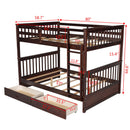Bunk Bed With Ladders And 2 Storage Drawers by HouseOfZazla