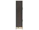 Lindon - Two Tone Dining Cabinet - Dark Brown