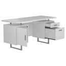 Jensen - 2 Drawer Desk - White