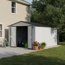 10' x 12' Garden Sheds Outdoor Storage Sheds by HouseOfZazla