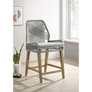 Counter Height Stools (Set of 2) - Gray - Rope by HouseOfZazla