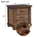 3 Drawer Nightstand