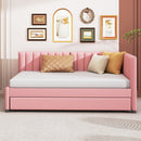 Upholstered Daybed, Sofa Bed Frame, No Box Spring Needed by HouseOfZazla