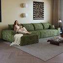 135" Cloud Sectional Couch with L-Shape Chaise