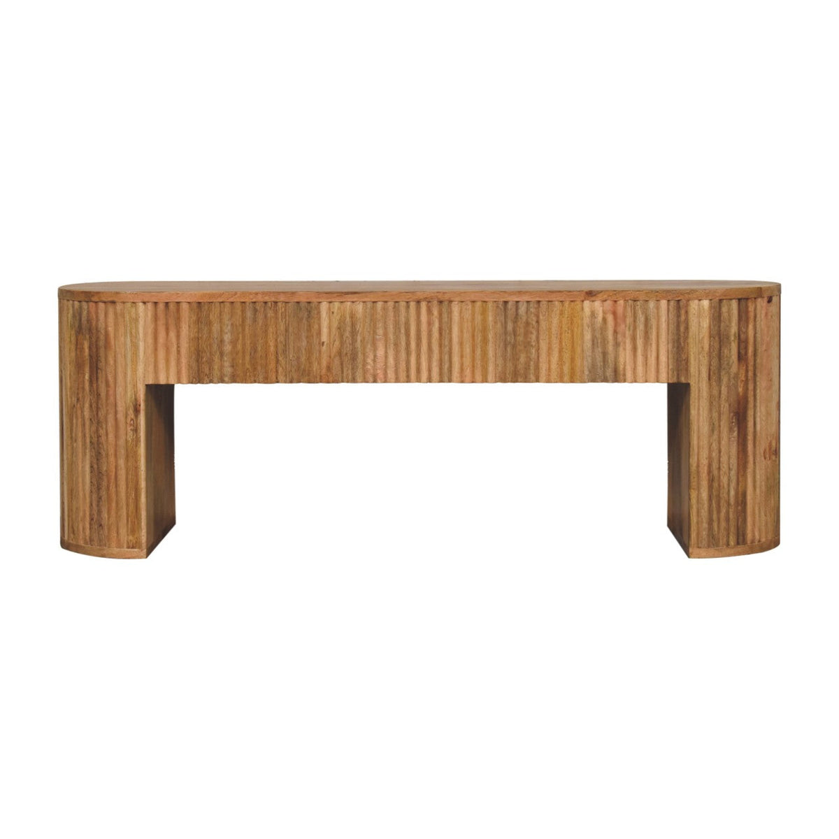 Solid Wood Soba Straight Media Unit, photo 2 of 9