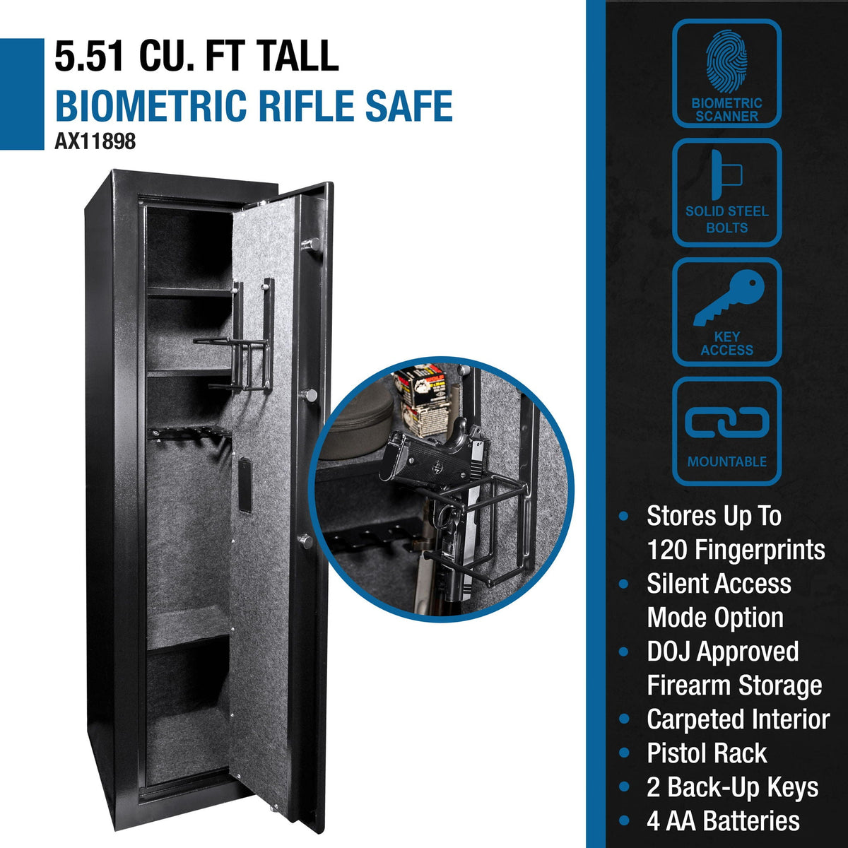 Biometric Rifle Safe, photo 24 of 25
