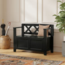 Amherst - Small Transitional Entryway Storage Bench by HouseOfZazla
