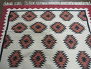5' X 8' Hand Woven Wool Rug Contemporary Kilim Dhurrie Modern Oriental Area Rug