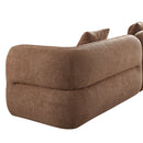 Sectional Sofa With Durable Fabric, Solid Wood Frame, And High Density Sponge Fill by HouseOfZazla