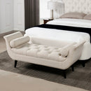 Alma - Tufted Flared Arm Entryway Bench by Unique Piece Furniture