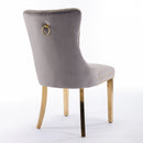 Nikki - Modern, High-End Tufted Dining Chair (Set of 2) by Unique Piece Furniture