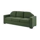 Modern 3 Seater Sofa With Curved Backrest by HouseOfZazla