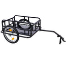 Foldable Bike Cargo Trailer with Universal Bike Hitch