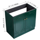Modern Freestanding Bathroom Vanity With Soft Close Cabinet Doors by Unique Piece Furniture