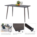 47.2" Dining Table Rectangular Home Office Desk