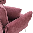 84" Convertible Sectional Sofa, Modern Chenille L-Shaped Sofa Couch with Reversible Chaise Lounge, Fit for Living Room, Apartment (2 Pillows)