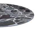 Circa - 17.5" End Table With Marble Textured Top by HouseOfZazla