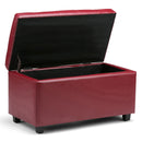 Cosmopolitan - Upholstered Storage Ottoman by HouseOfZazla