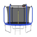 Trampoline With Basketball Hoop, Astm Approved Reinforced Type Outdoor Trampoline With Enclosure Net by HouseOfZazla