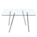 Dining Table With Transparent Surface by HouseOfZazla