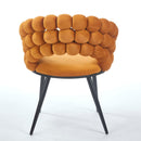 Modern Chair With Tube Legs, Soft Cushions And Comfortable Backrest by Unique Piece Furniture