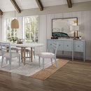 Breakfront Sideboard - Light Blue by HouseOfZazla